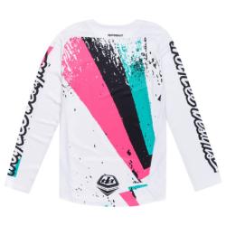 Джърси за колоездене Troy Lee Designs Sprint Full Pull Chalk